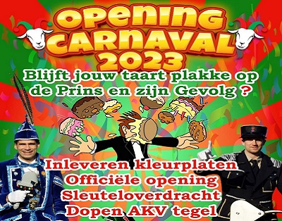 Opening carnaval 2023